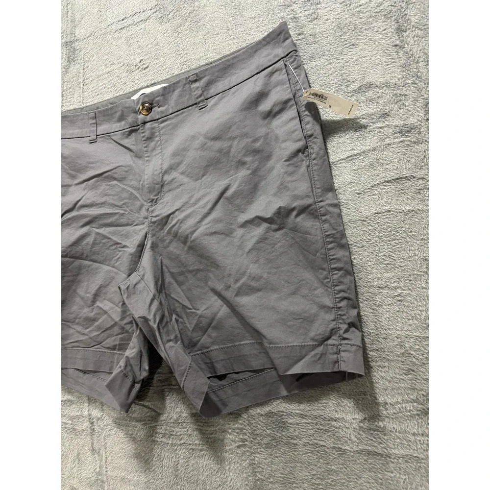 Old Navy 16 Gray Everyday Chino Shorts Womens NWT Coastal Casual‎ Summer Stretch